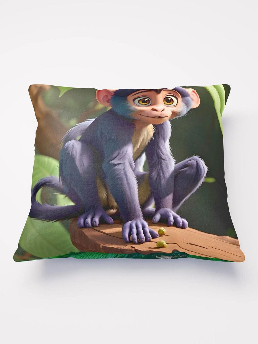 Endangered Species - Mexico - Spider Monkey All-Over Print Pillow product image (5)