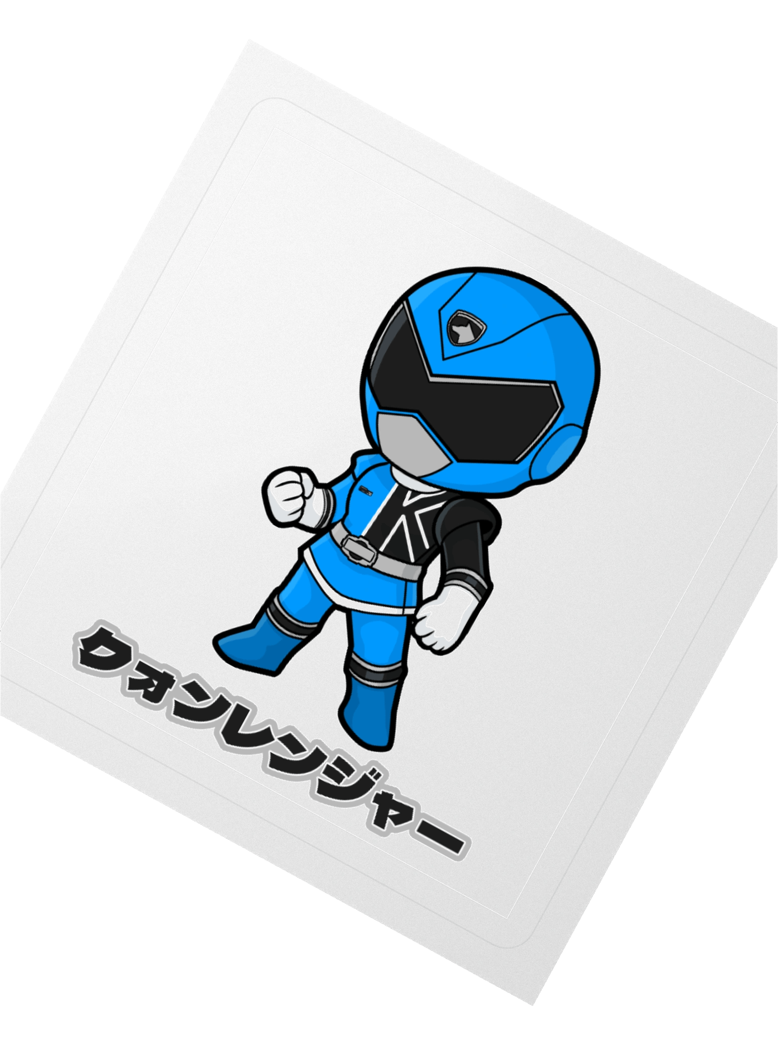Kwonranger Sticker (w/Japanese logo) product image (4)