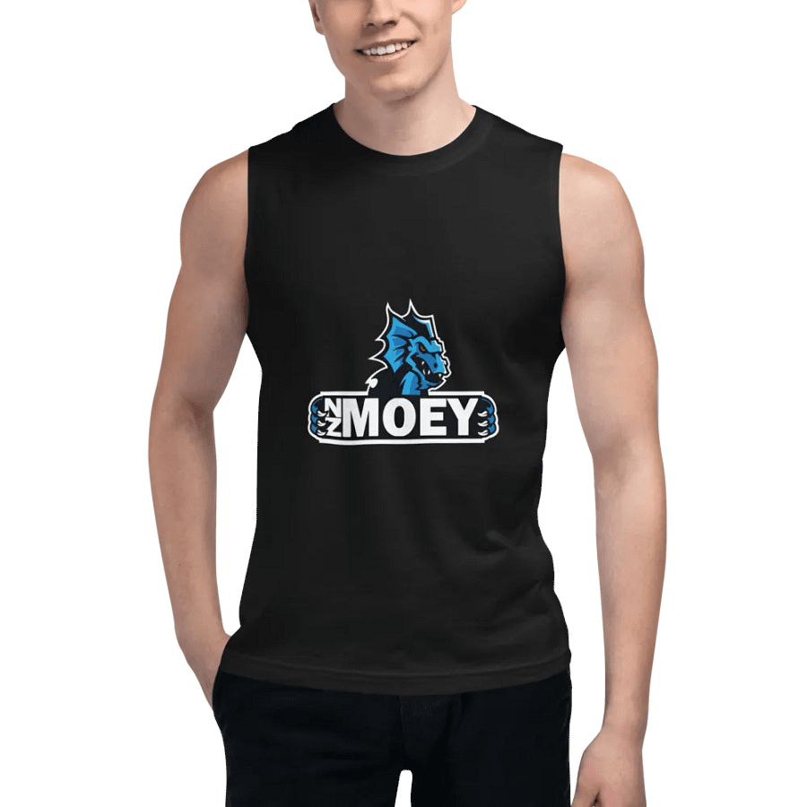 NZMOEY Logo Bella+Canvas Muscle Tank product image (6)
