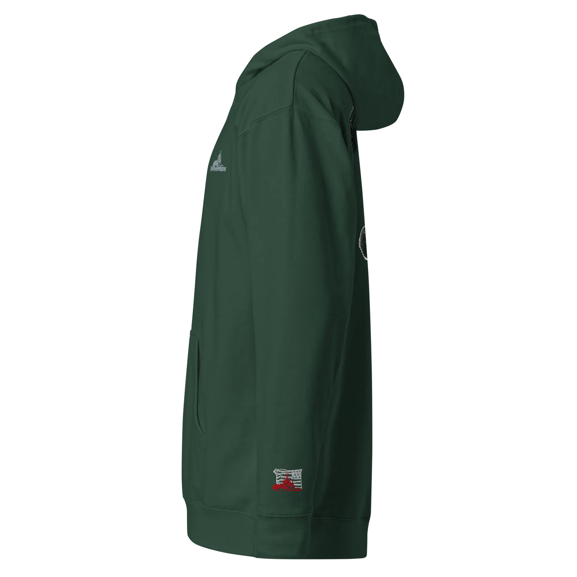 Triangle-Mt Raine- PNW Millennium Tug - Twin Anchor Front & sleeves (embroidered) product image (3)