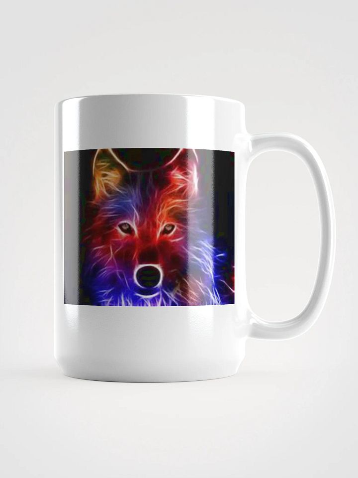 Neon Wolf Spirit Mug product image (1)