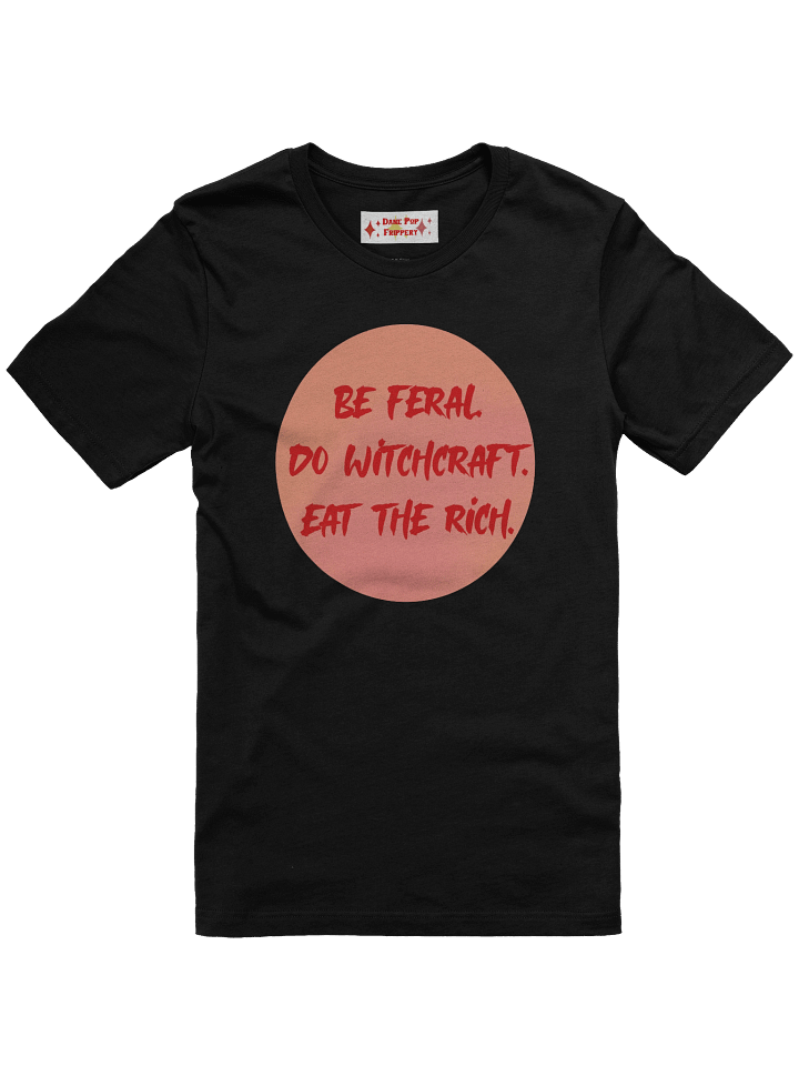 Be Feral Do Witchcraft Eat the Rich Statement T-Shirt product image (5)