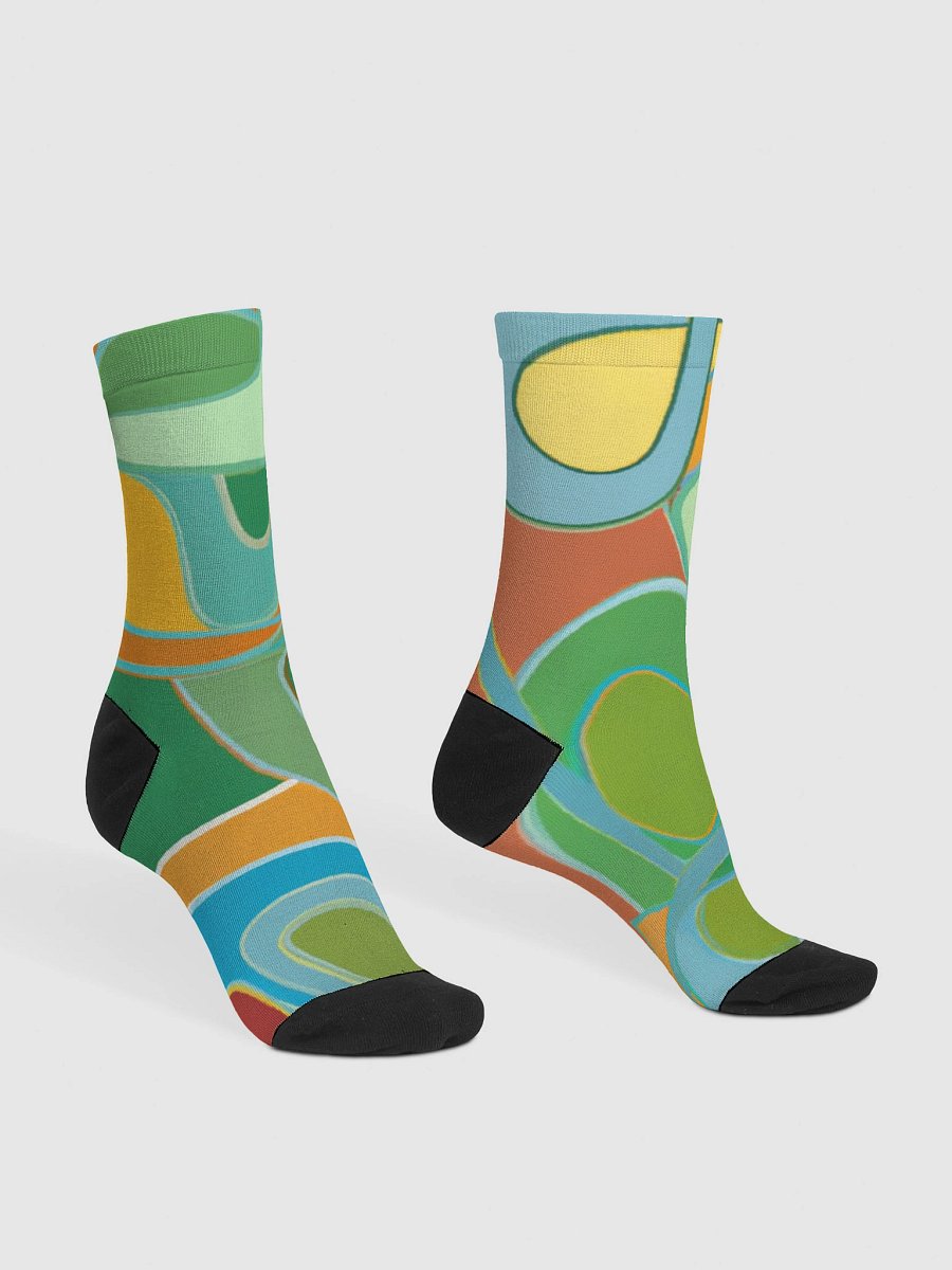cool EcoChic Art Crew Socks product image (3)