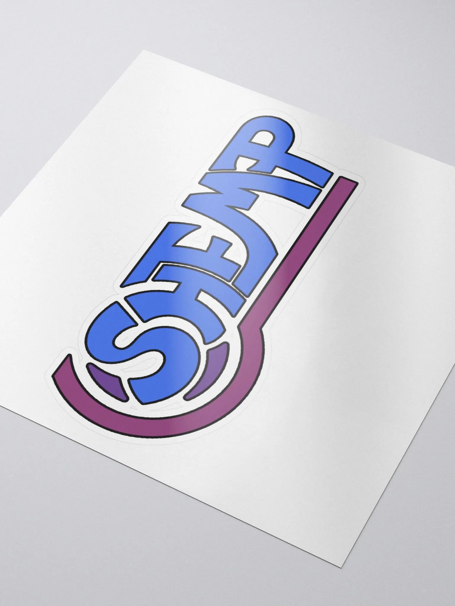 Shemp Logo Sticker! product image (3)