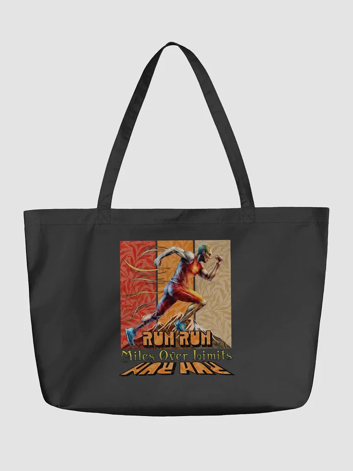 Run Run Miles Over Limits Male Running Dynamic Tote Bag product image (2)