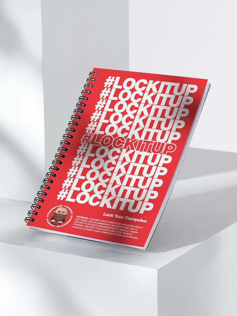 #LOCKITUP - Notebook (Red) product image (3)