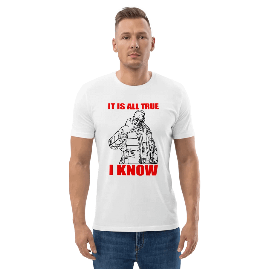 IT IS ALL TRUE I KNOW POPE AI MEN T SHIRT FUNNY SAYING product image (2)