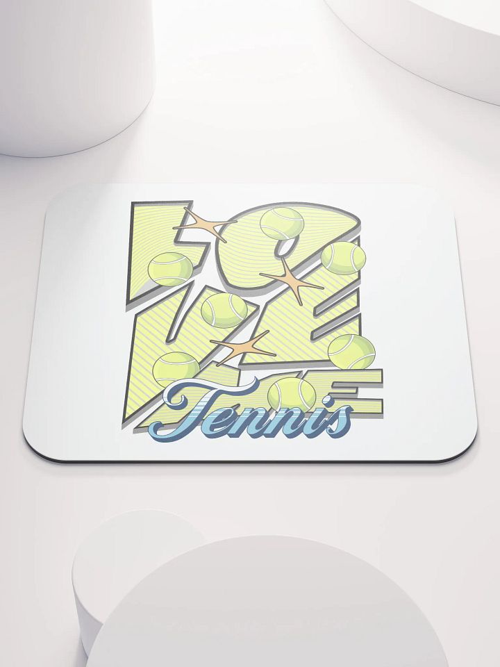 Love Me Tennis Mouse Pad product image (2)