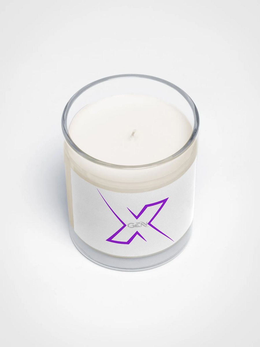 Gen X Soy Wax Candle- purple logo product image (3)