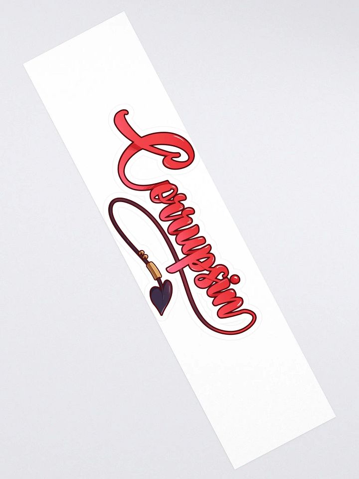 Corrupsin Name Sticker (long boi) product image (2)