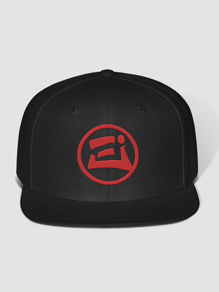 Red (Niners) EJI Icon Wool Blend Snapback Cap product image (9)