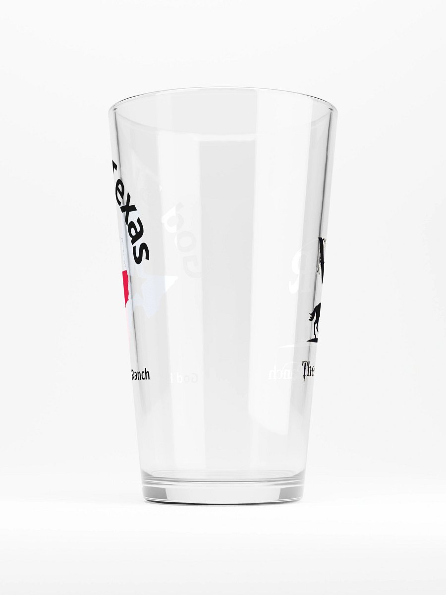 God Bless Texas Pint Glass product image (4)