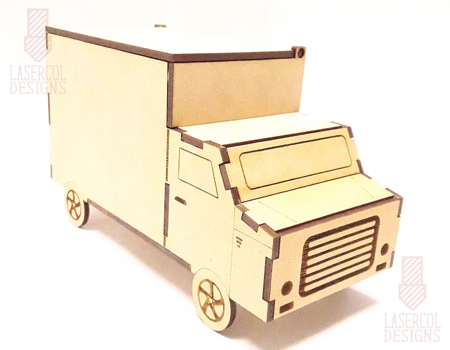 Box Car - Laser Cut Files product image (10)