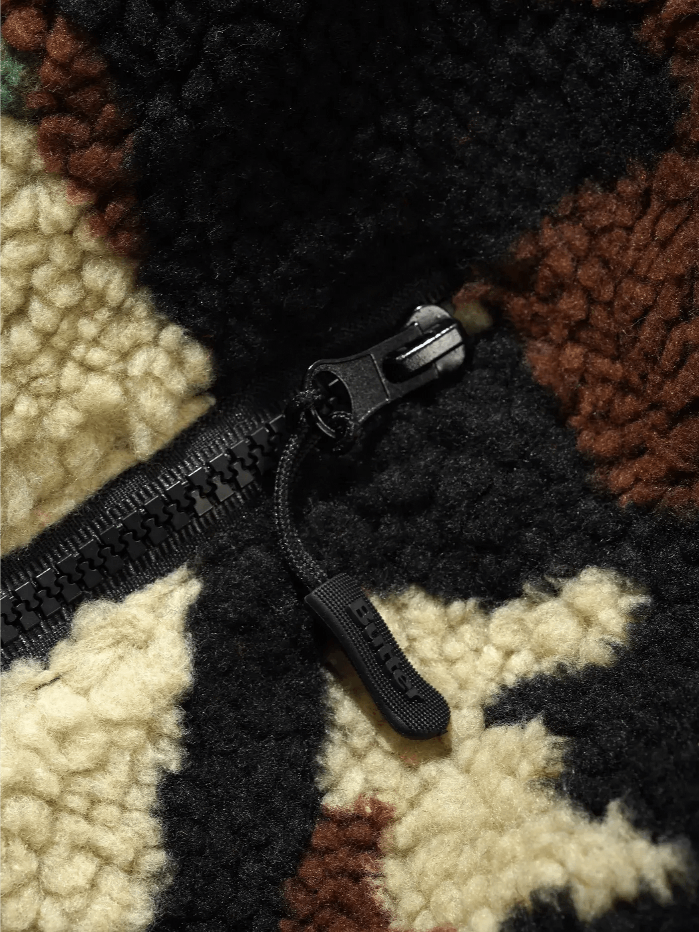 Forest Green Camo Sherpa Jacket product image (2)