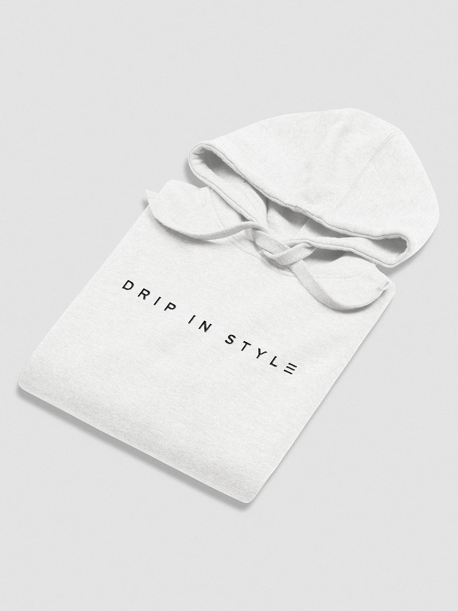 DRIP IN STYLE UNISEX HOODIE - WHITE product image (4)