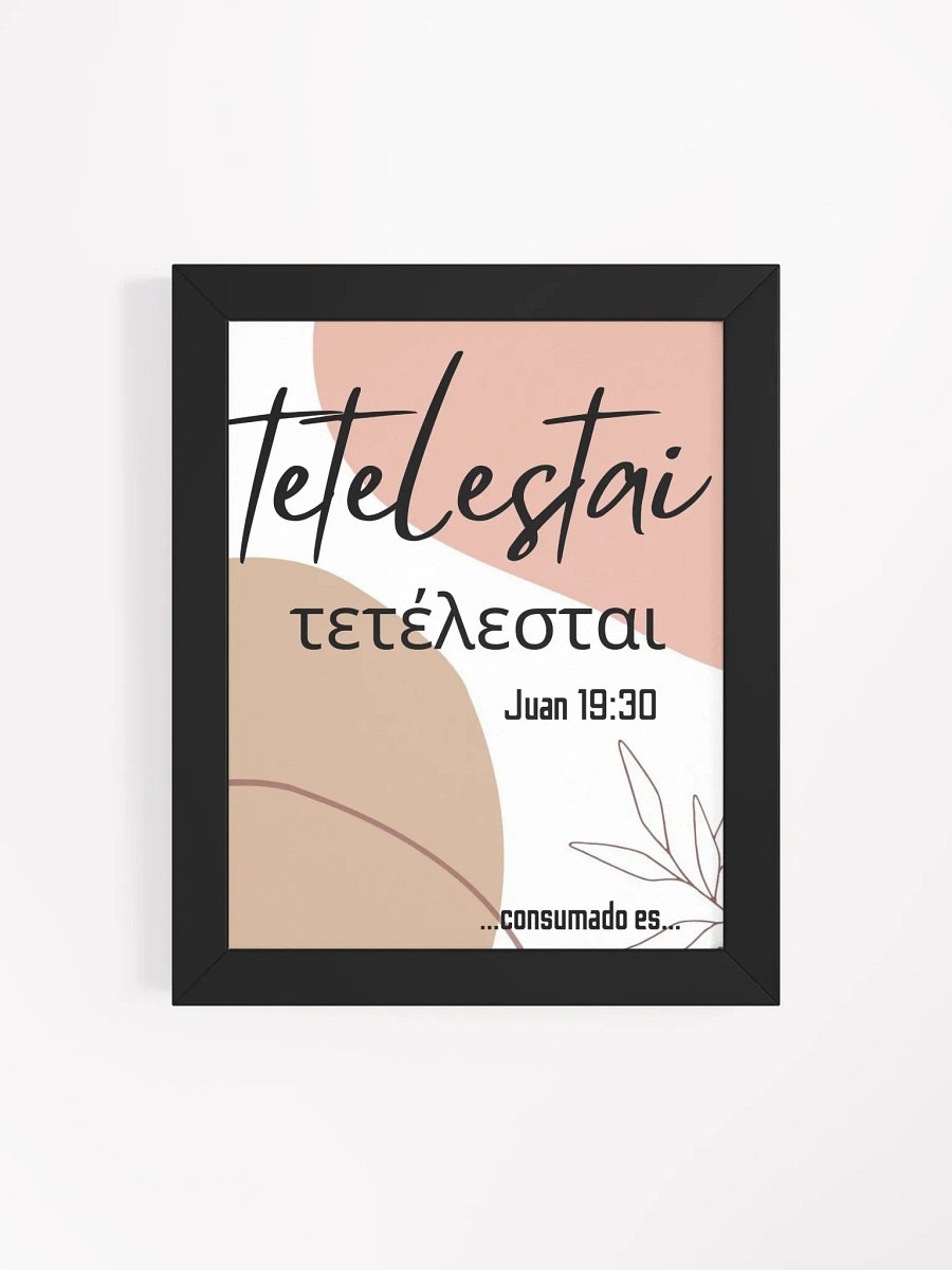 Cuadro decorativo Tetelestai – Juan 19:30 product image (51)