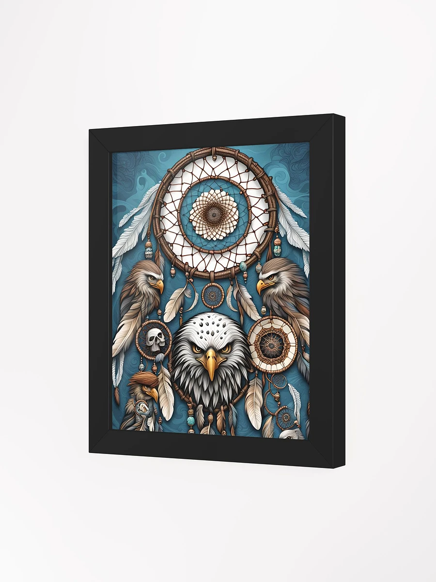 Majestic Eagle Dreamcatcher Framed Poster product image (15)