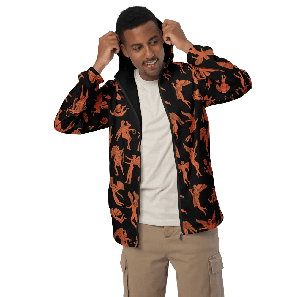 Erotes - red figure windbreaker product image (5)