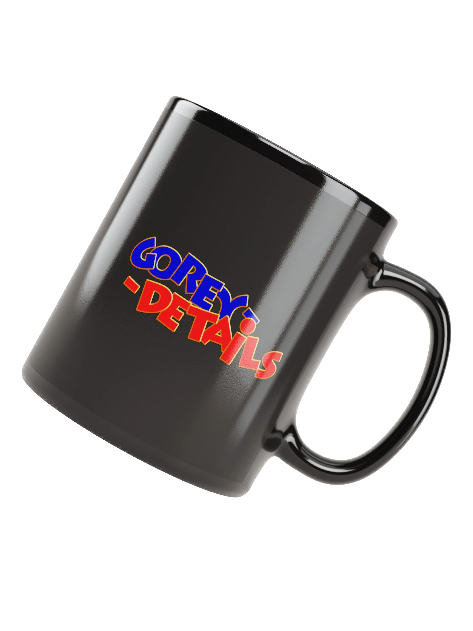 Bear and Bird - Black Glossy Mug product image (7)