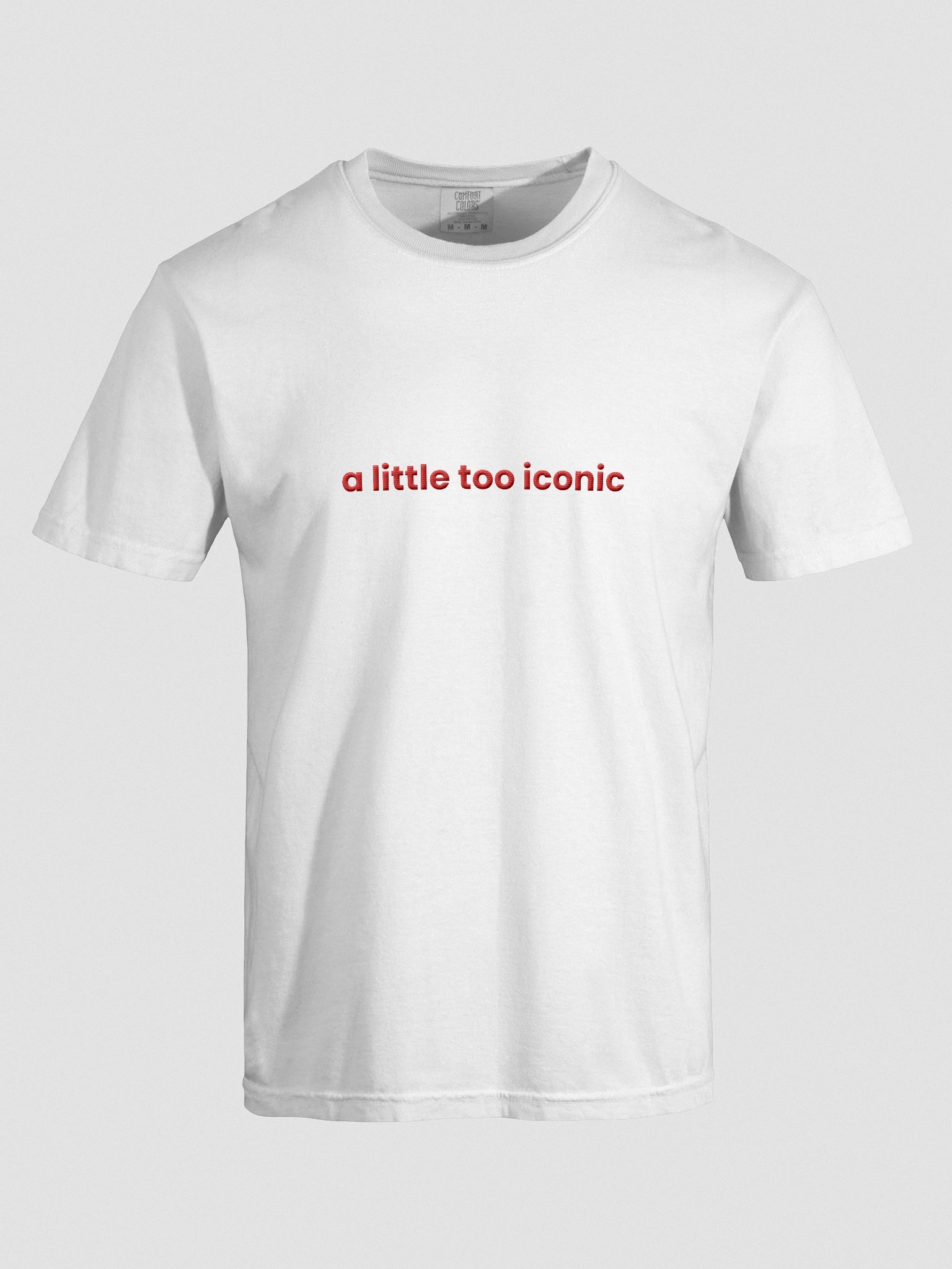 A Little Too Iconic Embroidered Tee product image (7)