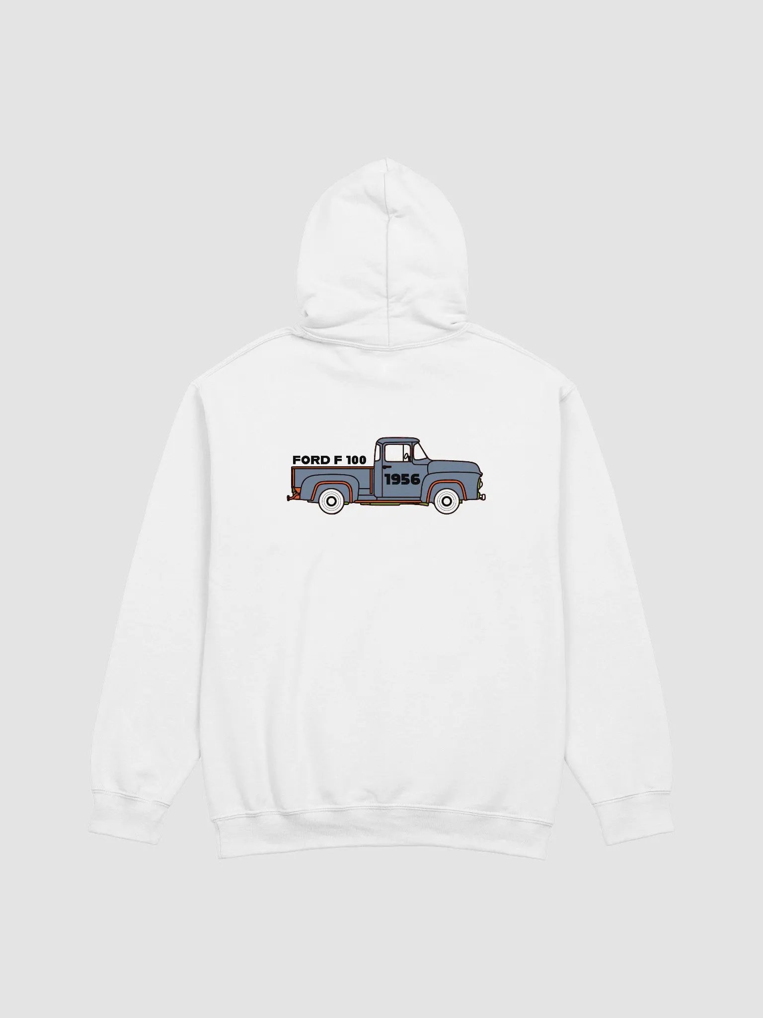 1956 Vintage Pickup Truck Graphic Hoodie product image (3)