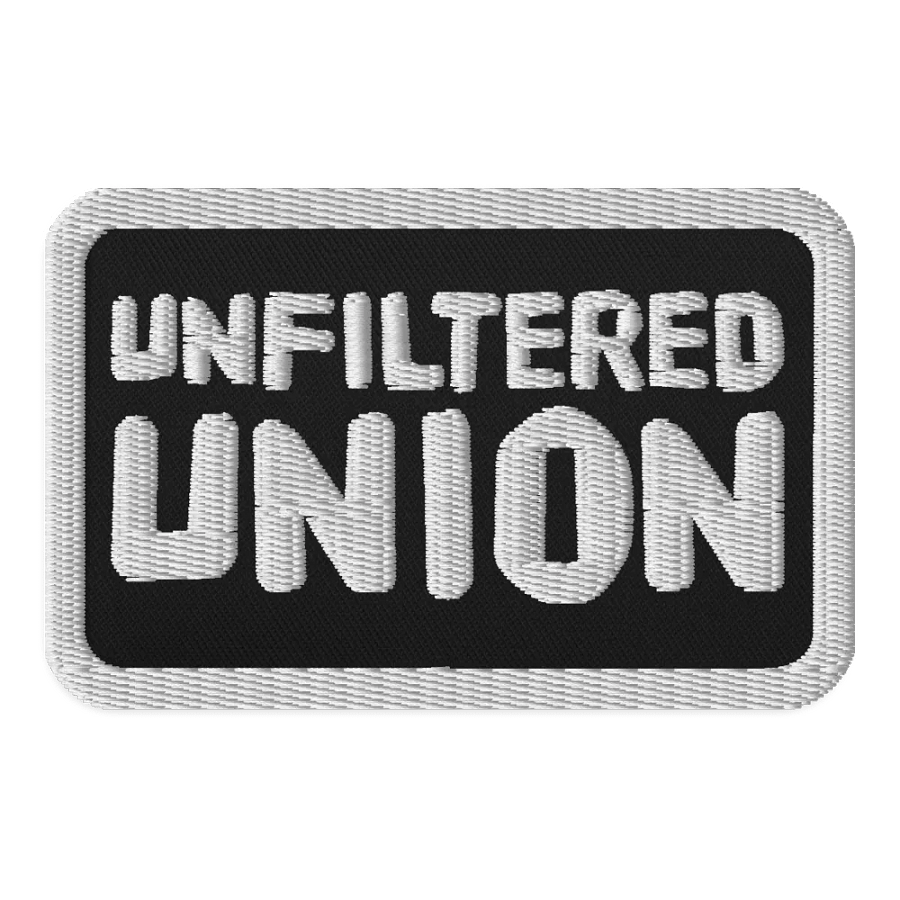 Unfiltered Union Patch product image (1)