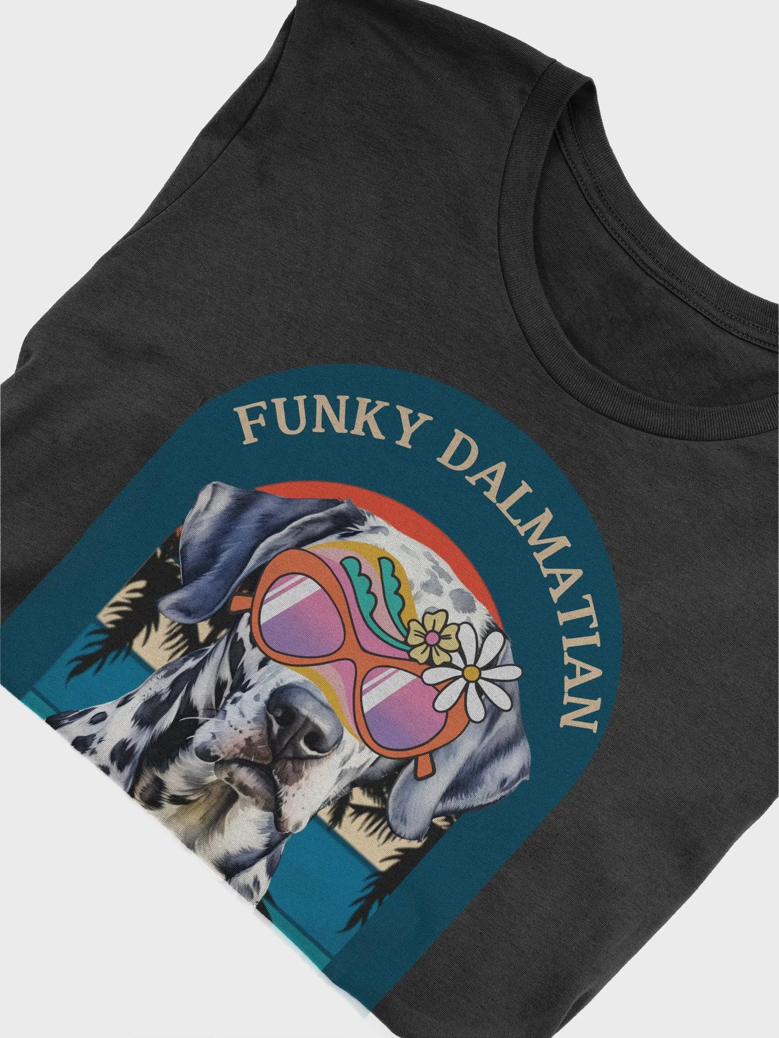 Funky Dalmatian Summer Vibes Regular Fit T-shirt product image (7)