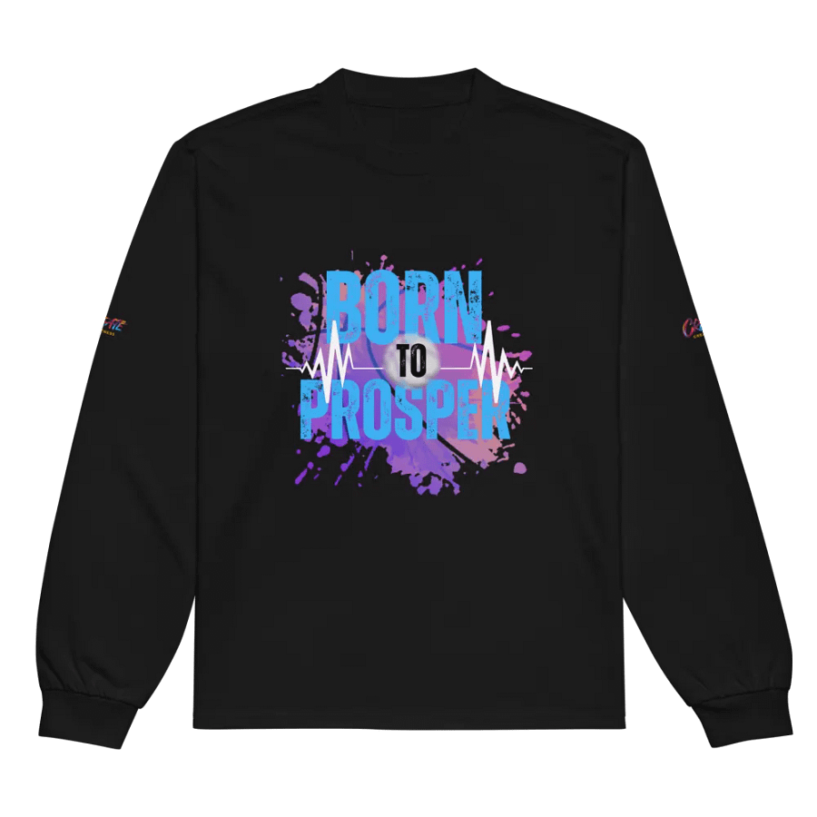Born to Prosper Unisex Long Sleeve Shirt product image (6)