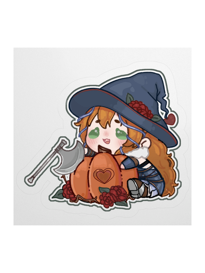 Kawaii Nunu Sticker - Halloweenie 2025 Collection product image (1)