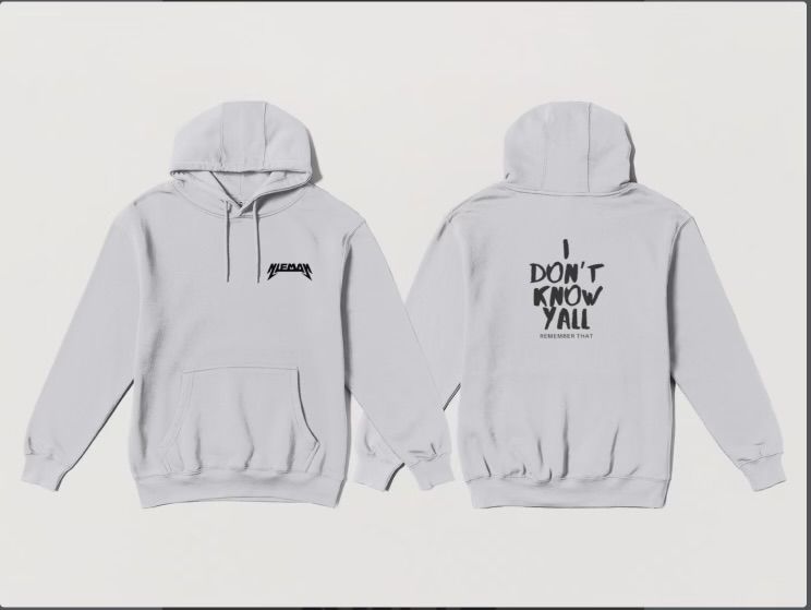 Gvnglvnd hoodie (gray colorway) product image (1)