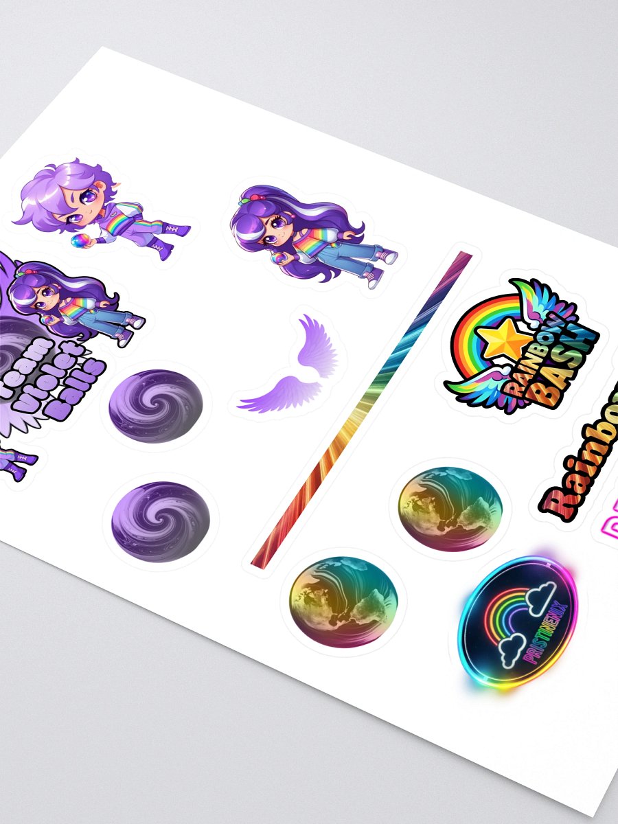 Team Violet Stickers product image (2)