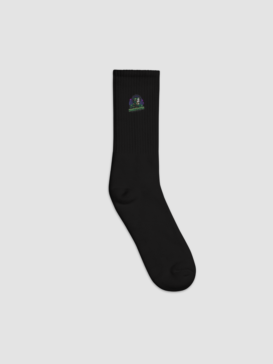 [ZombieChef81] SOCCO Embroidered Crew Socks SOCCO SC200 product image (1)