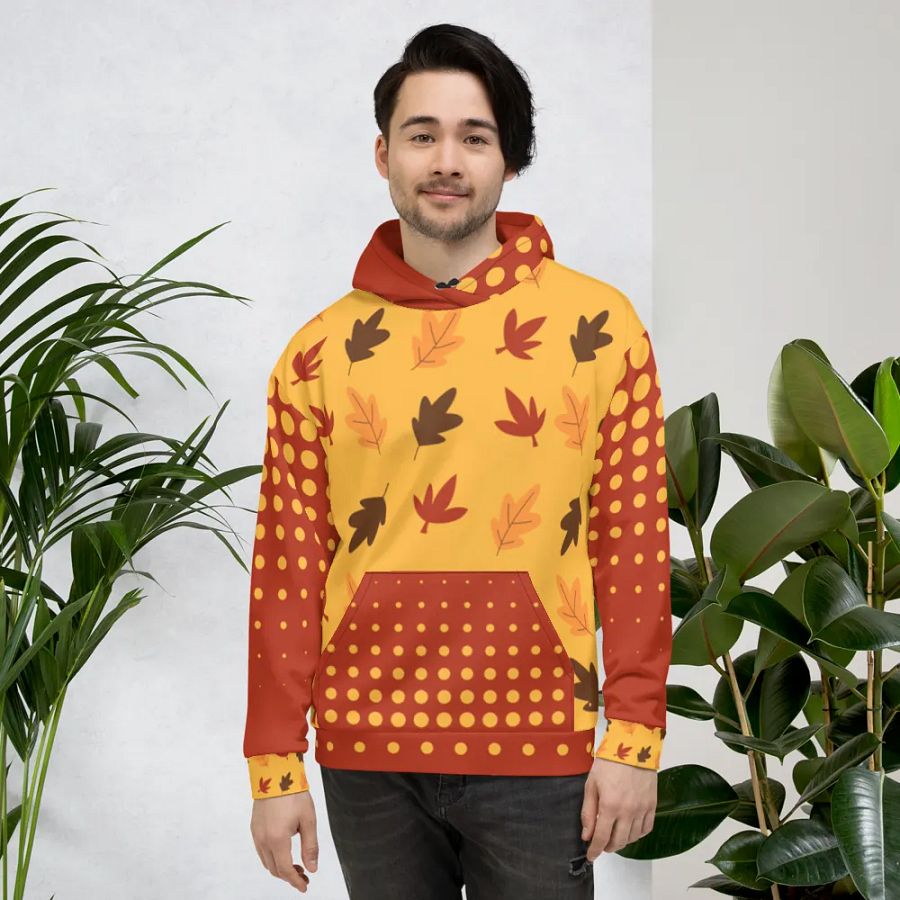 Ochre Leaf Hoodie product image (5)