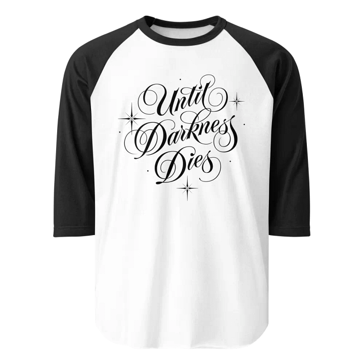 Until Darkness Dies (simple design) Fine Jersey Raglan Tee product image (31)
