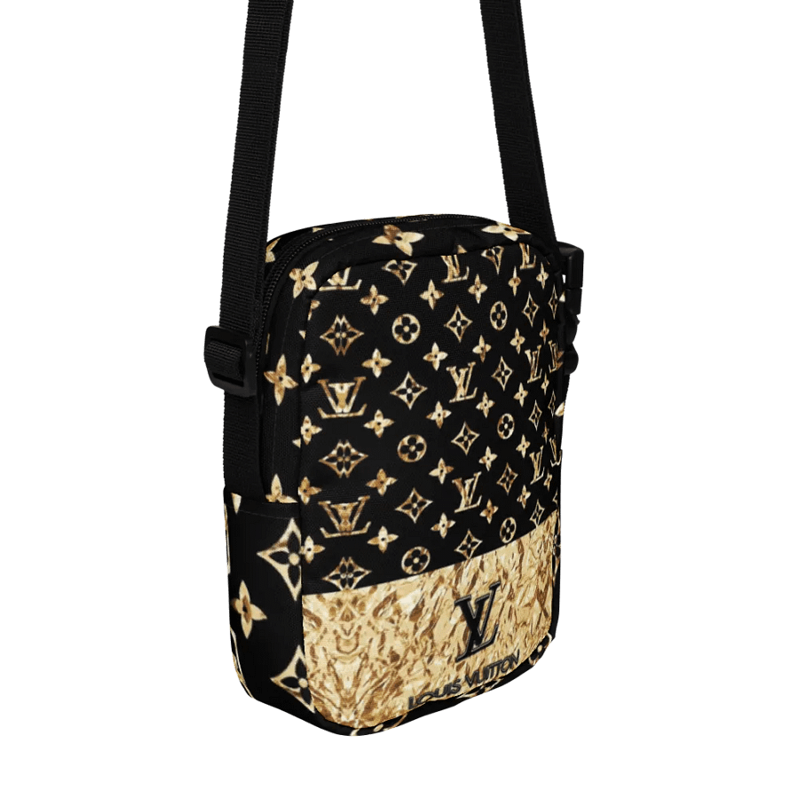 Buhay Tuklas Golden Monogram All-Over Crossbody Bag product image (8)