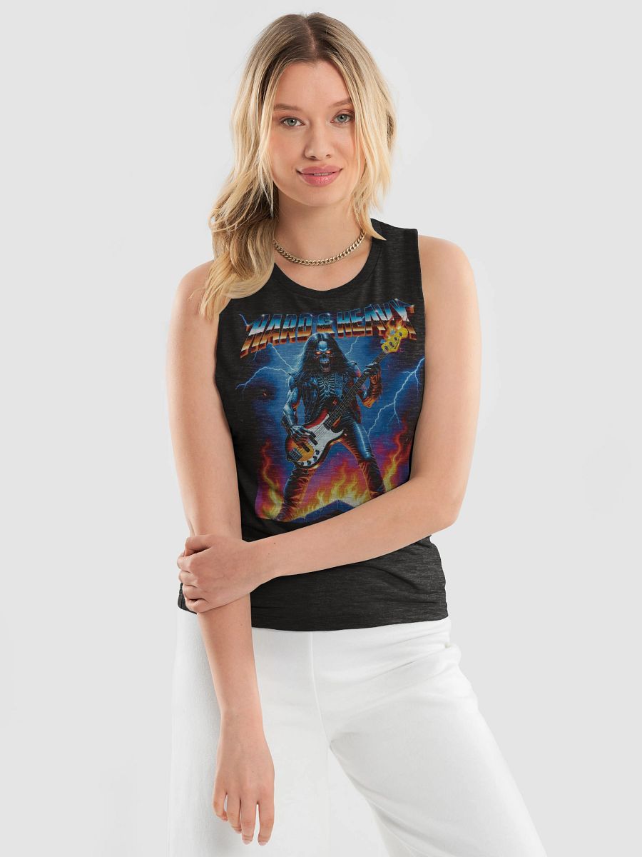 Skully Bassist Women's Muscle Tank product image (3)