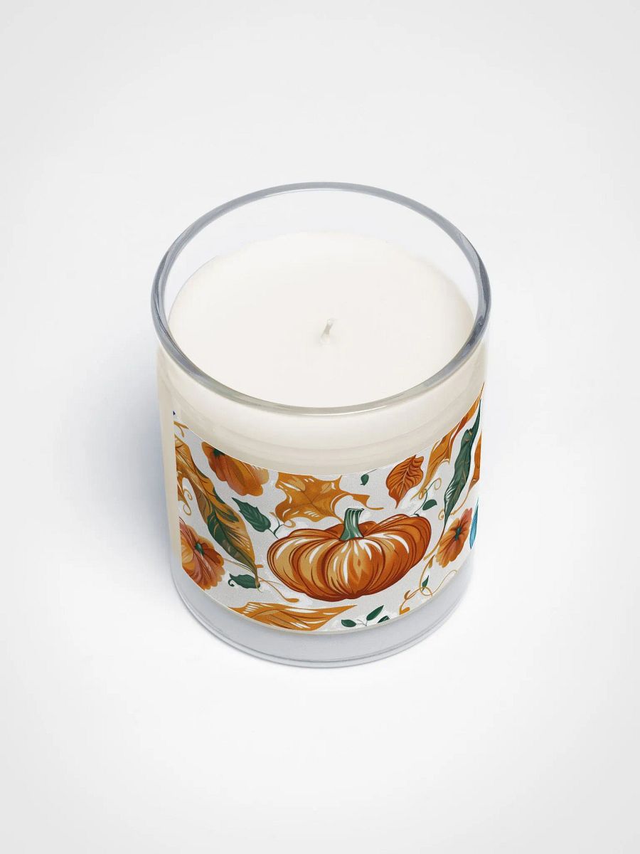 Cozy Pumpkin Soy Wax Candle – Natural Aroma in Glass Jar product image (3)