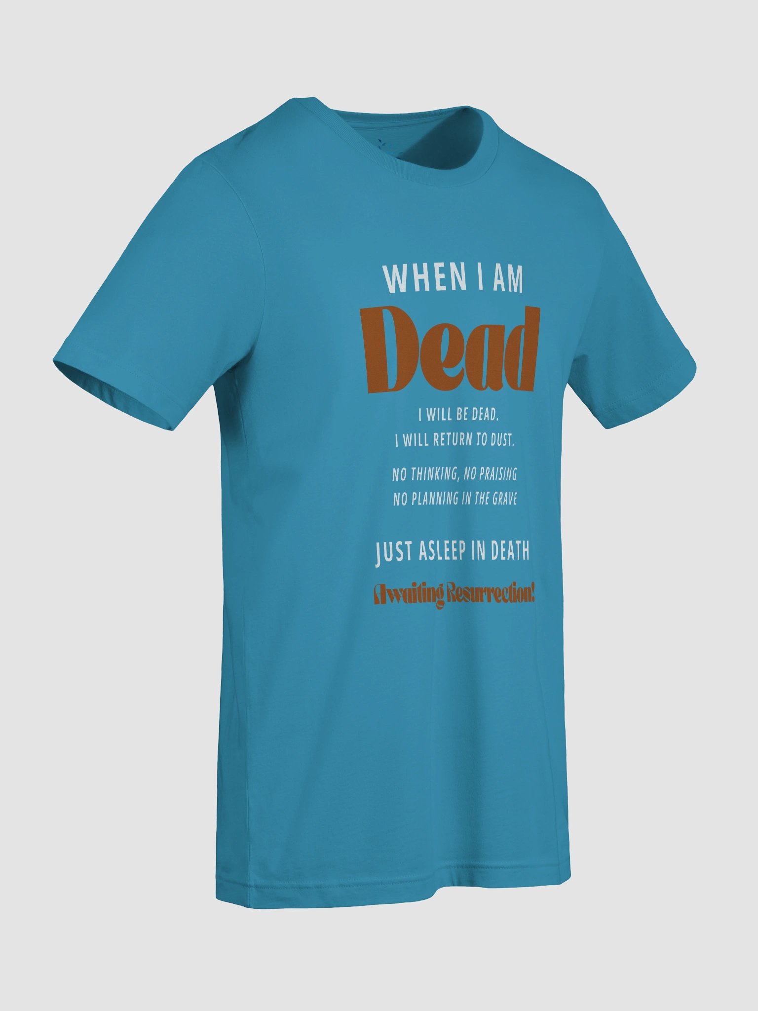 What Happens When We Die Lightweight Regular Fit T-Shirt product image (99)
