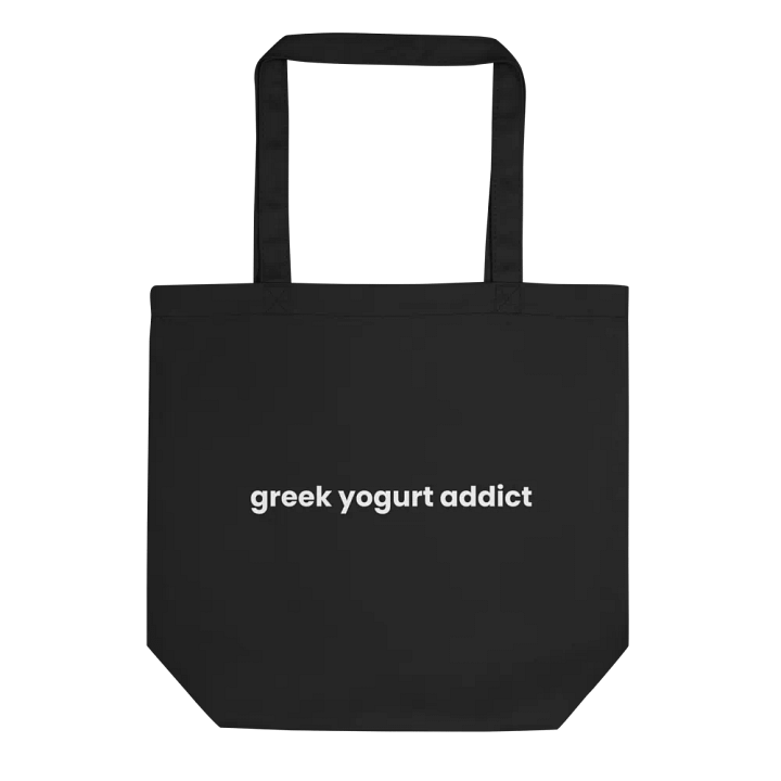 "greek yogurt addict" tote bag product image (1)