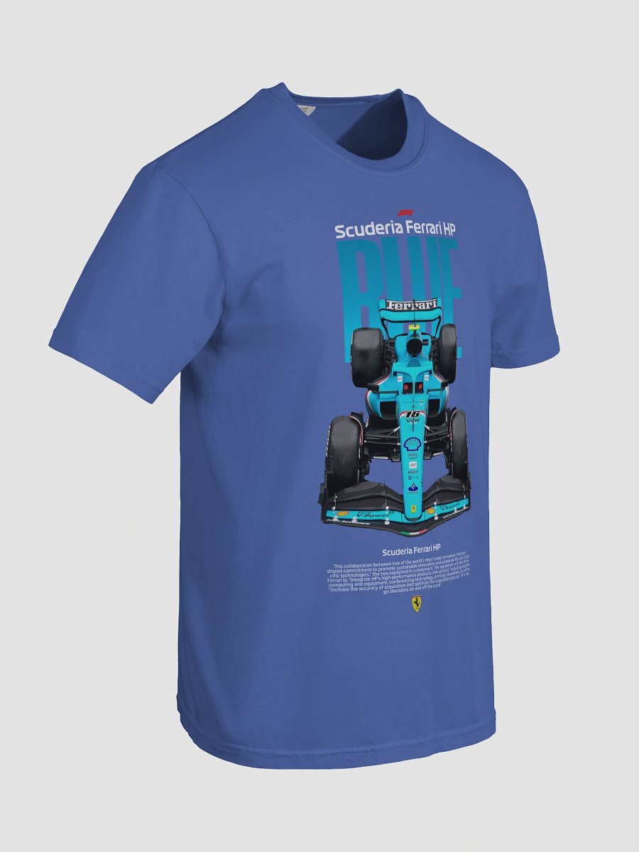 Blue Formula 1 Race Car T-Shirt product image (39)