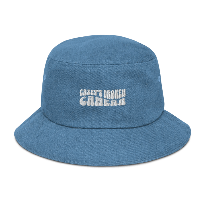 Casey's Broken Camera ( White Denim Bucket Hat) product image (40)
