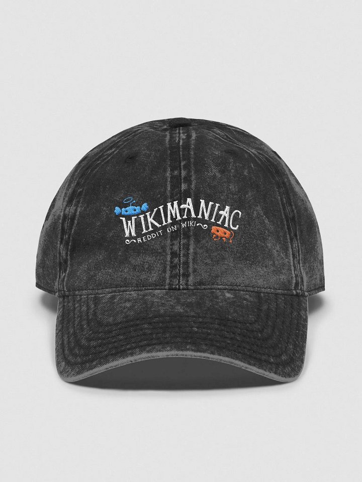 Wikimaniacs Vintage Dad Hat product image (1)