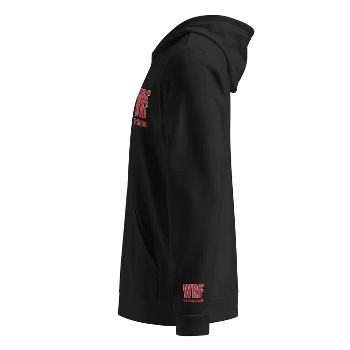 WRF Logo Embroidered front + Printed wrist Adidas Fleece Hoodie product image (2)