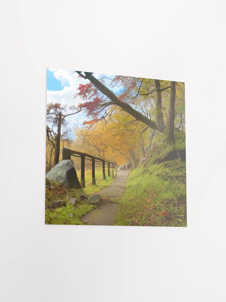 Autumn Pathway Serenity Poster product image (11)