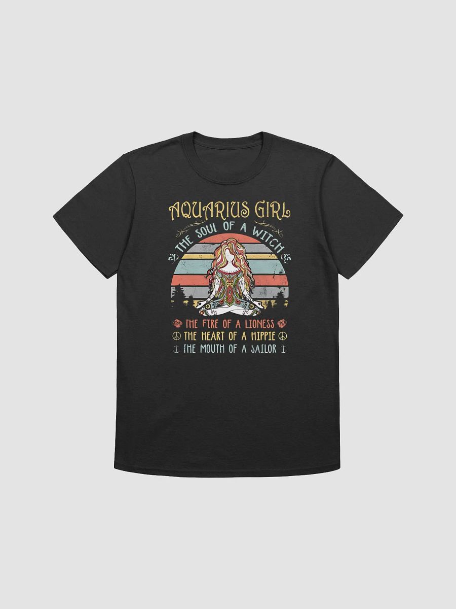 Aquarius Girl The Soul Of A Witch - Unisex T-shirt | Gildan 64000 product image (1)
