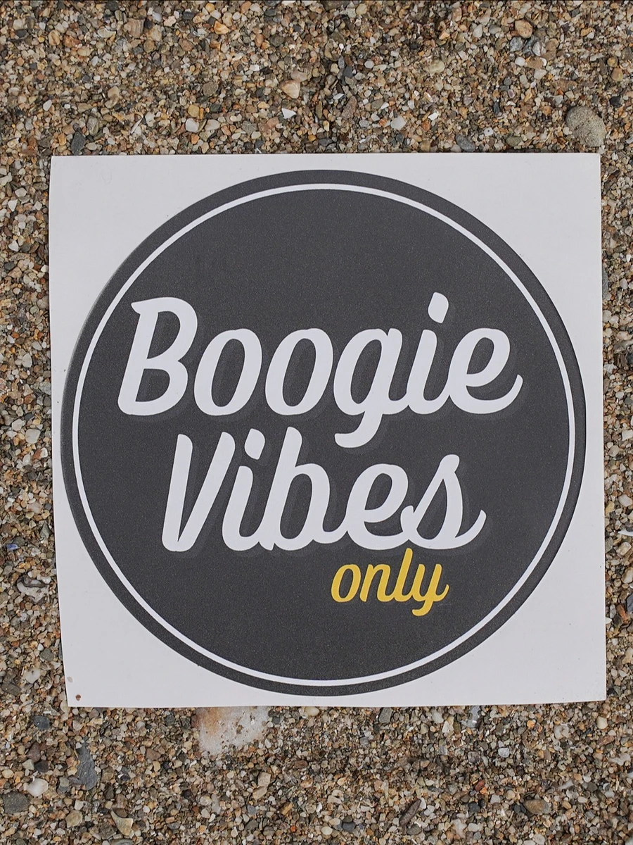 Boogie Vibes Only Sticker product image (2)
