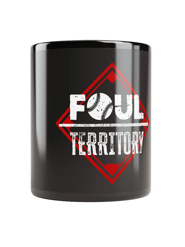 Foul Territory Glossy Black Mug product image (1)