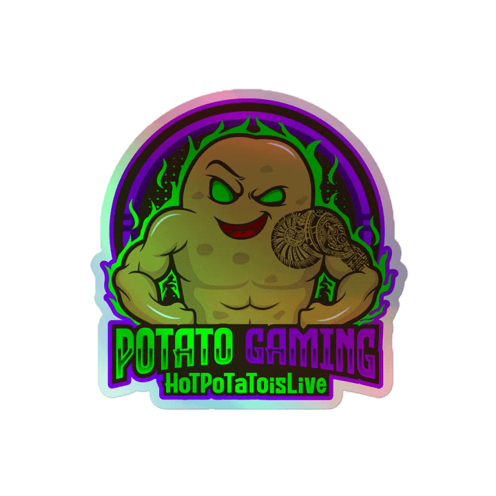 HotPotato Holographic Sticker product image (2)