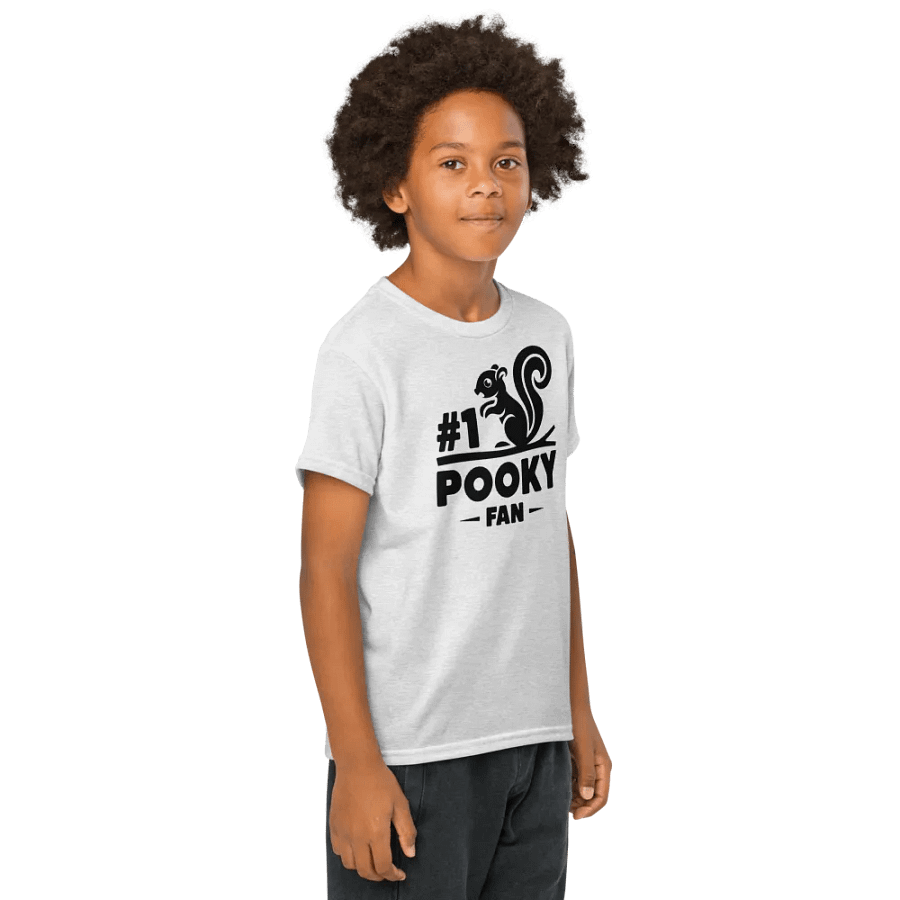 Pooky's #1 Fan Youth Sports Tee product image (4)