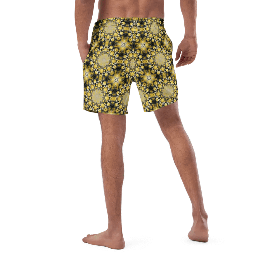 Golden Symmetry Swim Trunks product image (5)
